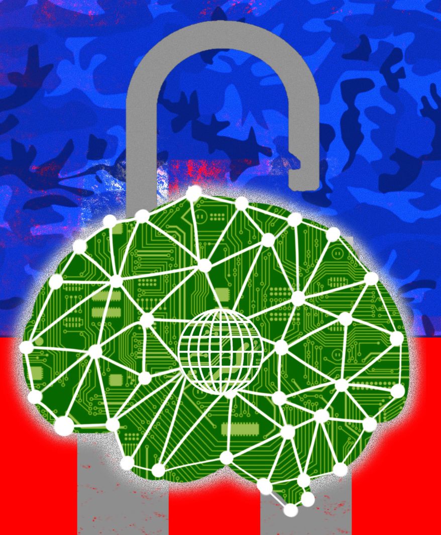 Artificial intelligence (AI) misuse and threats to the world illustration by Linas Garsys / The Washington Times