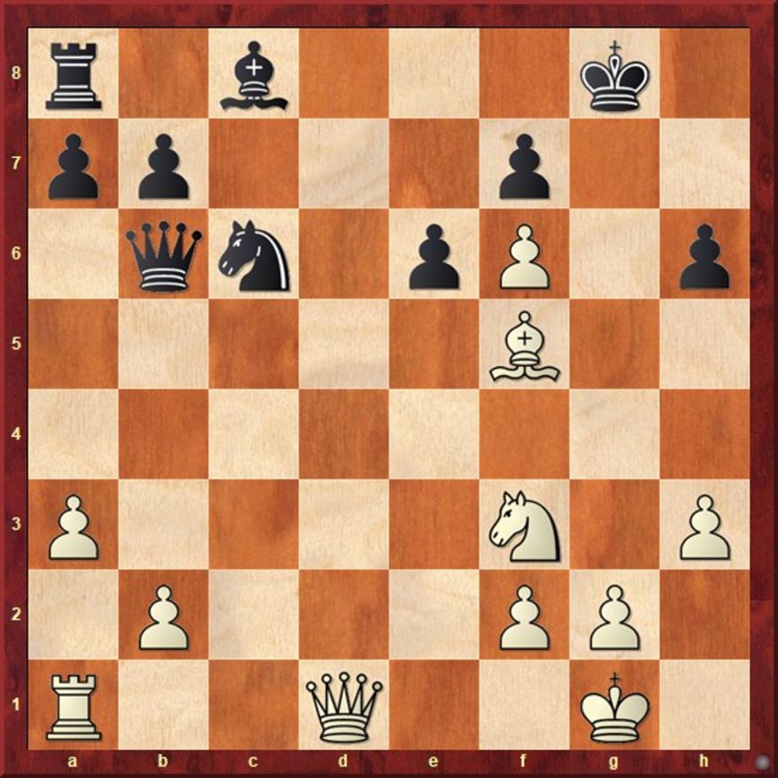 Tsolakidou-Lee after 23. Qxd1.