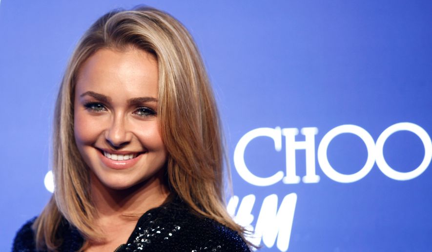 Hayden Panettiere arrives at the Jimmy Choo for H&M launch event in West Hollywood, Calif., on Nov. 2, 2009. (AP Photo/Matt Sayles, File)