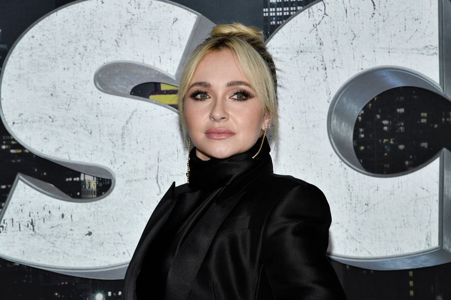 Hayden Panettiere appears at the world premiere of "Scream VI" in New York on March 6, 2023. (Photo by Evan Agostini/Invision/AP) **FILE**