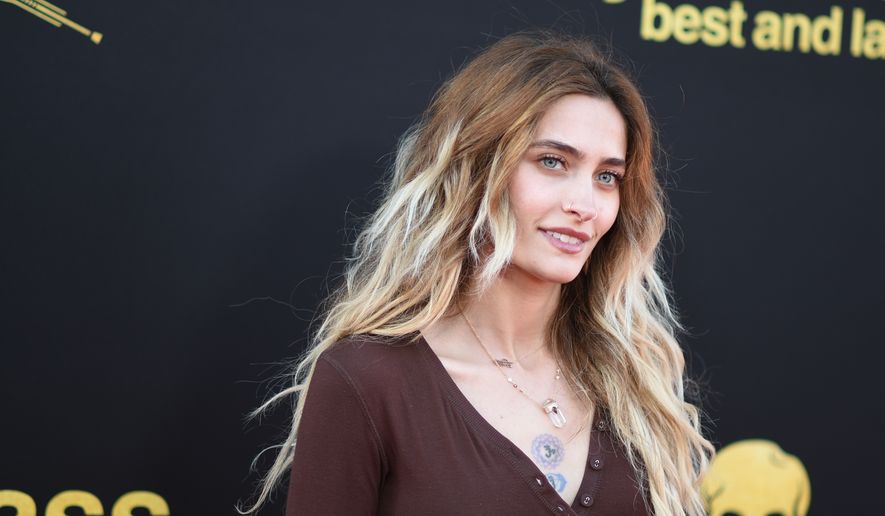 Paris Jackson arrives at the premiere of "Jackass: Best and Last" on Wednesday, June 24, 2026, in Los Angeles. (Photo by Richard Shotwell/Invision/AP) ** FILE **