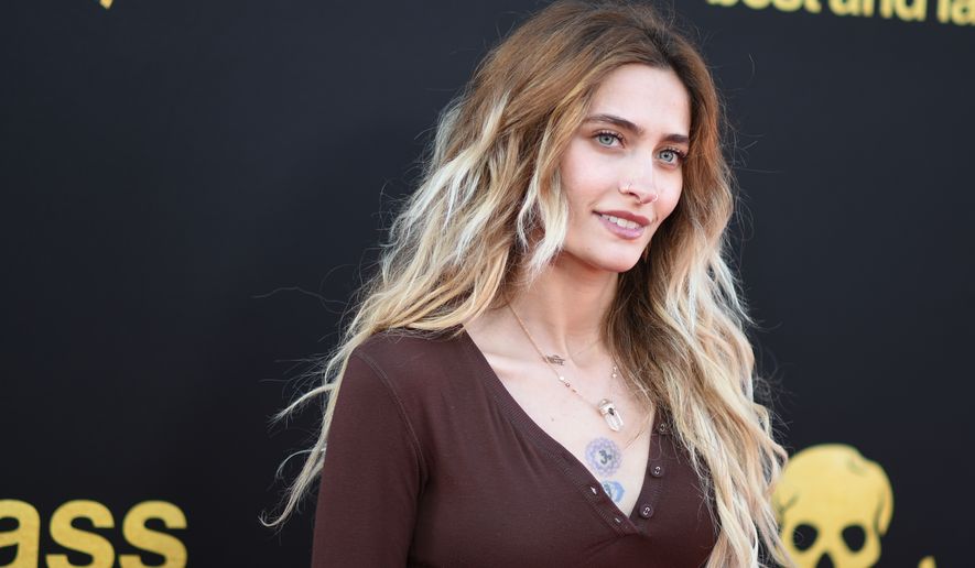 Paris Jackson arrives at the premiere of "Jackass: Best and Last" on Wednesday, June 24, 2026, in Los Angeles. (Photo by Richard Shotwell/Invision/AP)