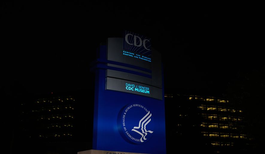 FILE - A sign marks the entrance to the U.S. Centers for Disease Control and Prevention headquarters Wednesday, Aug. 27, 2025, in Atlanta. (AP Photo/Brynn Anderson, File)