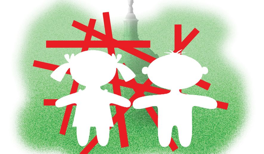 Head Start program regulations legislation illustration by Alexander Hunter/The Washington Times
