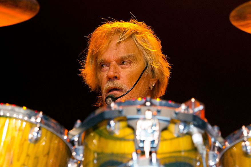 ZZ Top drummer Frank Beard performs in Boston on Aug. 28, 2016. (Photo by Winslow Townson/Invision/AP, File)