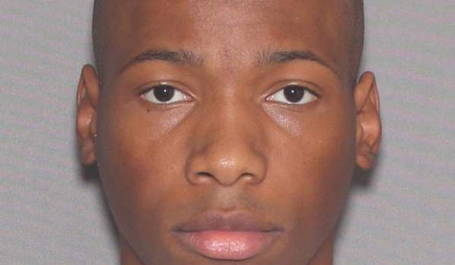 This booking photo provided by the Texas Department of Criminal Justice on Tuesday, Aug. 18, 2026, shows Karmelo Anthony. (Texas Department of Criminal Justice via AP)