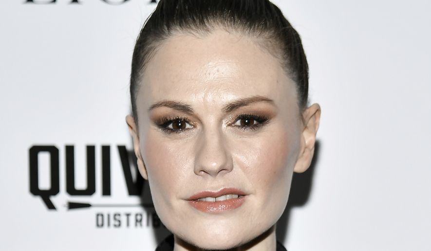Anna Paquin attends the premiere of "A Bit of Light" at the Crosby Street Hotel in New York on Wednesday, April 3, 2024. (Photo by Evan Agostini/Invision/AP) **FILE**