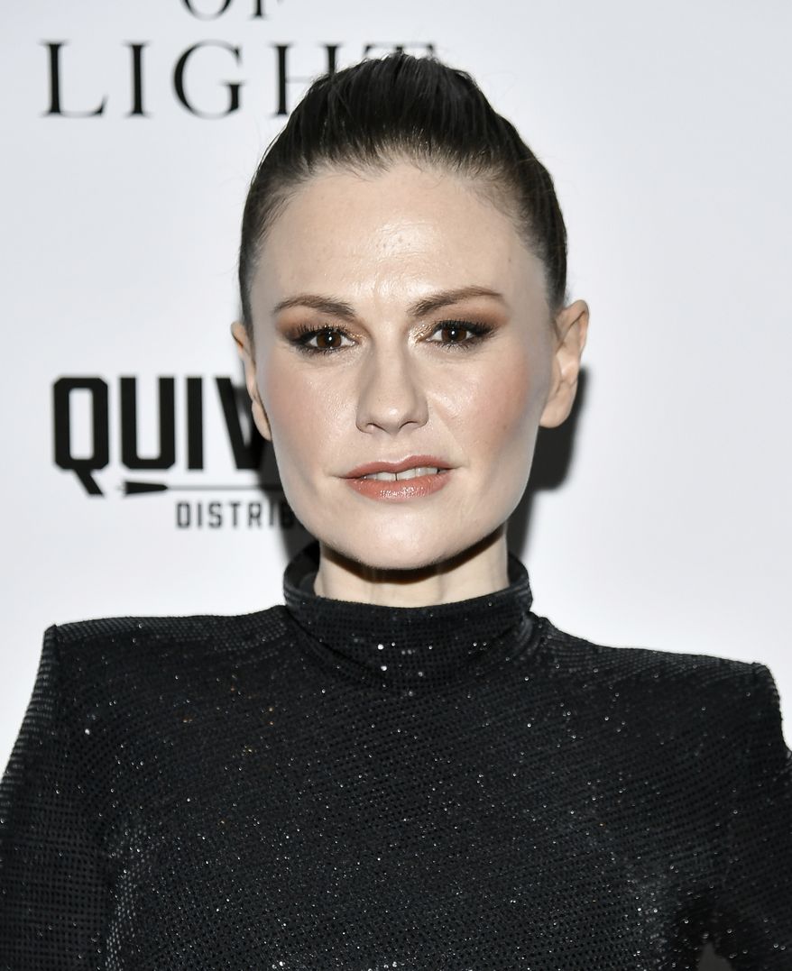 Anna Paquin attends the premiere of "A Bit of Light" at the Crosby Street Hotel in New York on Wednesday, April 3, 2024. (Photo by Evan Agostini/Invision/AP) **FILE**