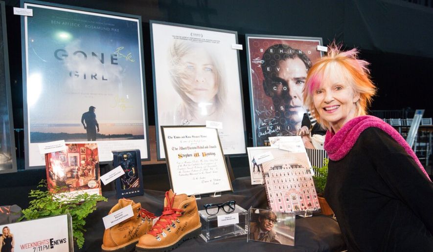 Shelley Fabares working at the SAG Awards "behind the scenes day" held at the L.A. Shrine Exposition Center on Thursday, Jan 22, 2015, in Los Angeles. (Photo by Rob Latour/Invision/AP) ** FILE **