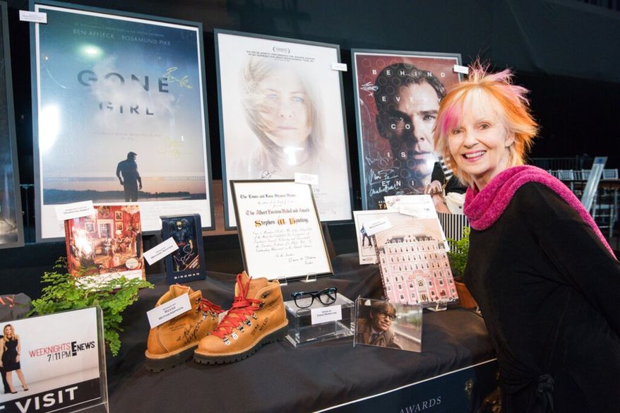 Shelley Fabares working at the SAG Awards "behind the scenes day" held at the L.A. Shrine Exposition Center on Thursday, Jan 22, 2015, in Los Angeles. (Photo by Rob Latour/Invision/AP) ** FILE **