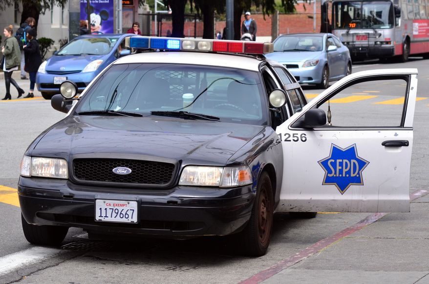 San Francisco Police Department cruiser. File photo credit: ChameleonsEye via Shutterstock.