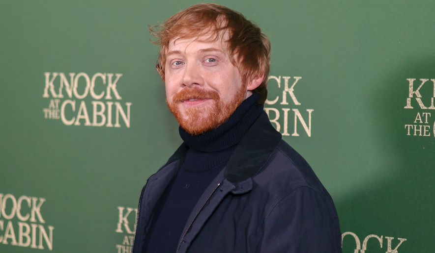 Rupert Grint appears at a screening of the film "Knock at the Cabin" in London on Jan. 25, 2023. (Photo by Vianney Le Caer/Invision/AP, File)