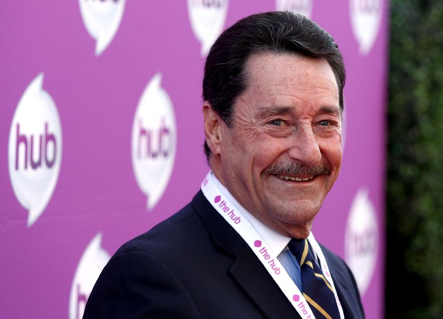 Actor Peter Cullen, the voice of Optimus Prime, arrives at The Hub's "Transformers Prime Beast Hunters" World Premiere Screening Event on Thursday, March 14, 2013 in Universal City, Calf. (Photo by Matt Sayles/Invision for The Hub/AP Images)