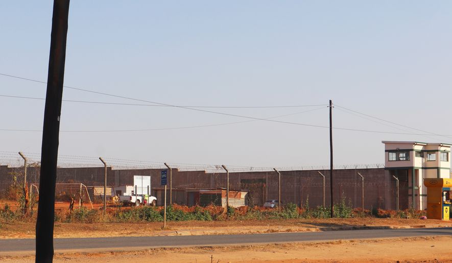 FILE - Matsapha Correctional Complex is seen in Matsapha, near Mbabane, Eswatini, July 17, 2025. (AP Photo, File)