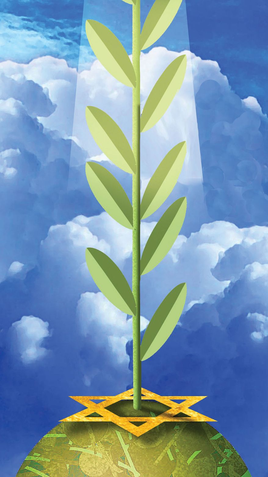 Jews and the death of Jesus illustration by Alexander Hunter/The Washington Times