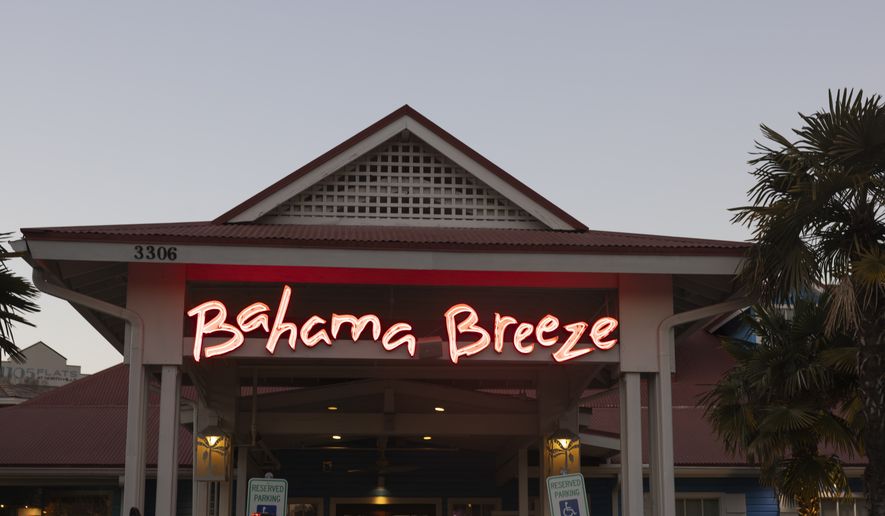 Bahama Breeze restaurant, Raleigh, North Carolina, February, 7th, 2026. Photo credit: spencer Hart via Shutterstock.