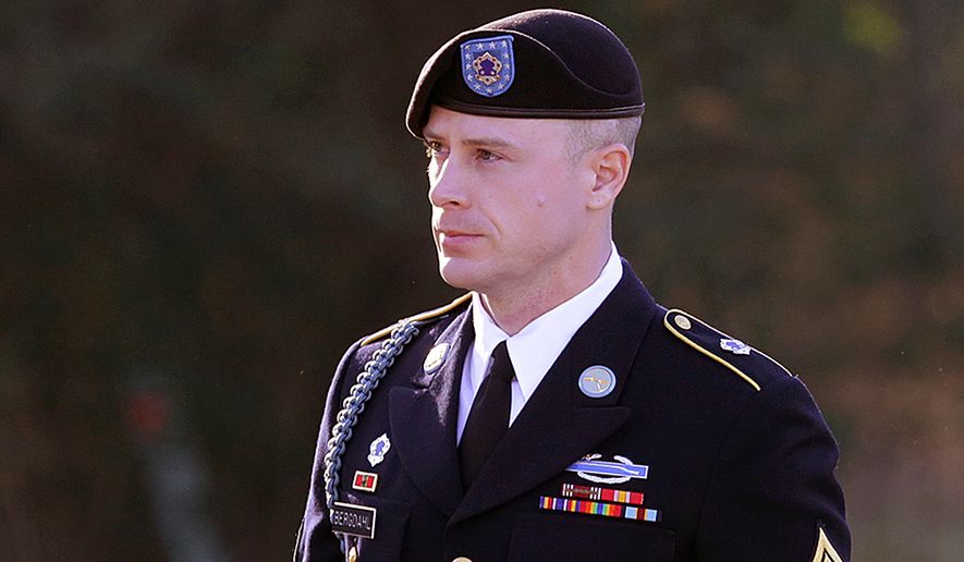 Army Sgt. Bowe Bergdahl arrives for a pretrial hearing at Fort Bragg, N.C., on Jan. 12, 2016. (AP Photo/Ted Richardson) **FILE**