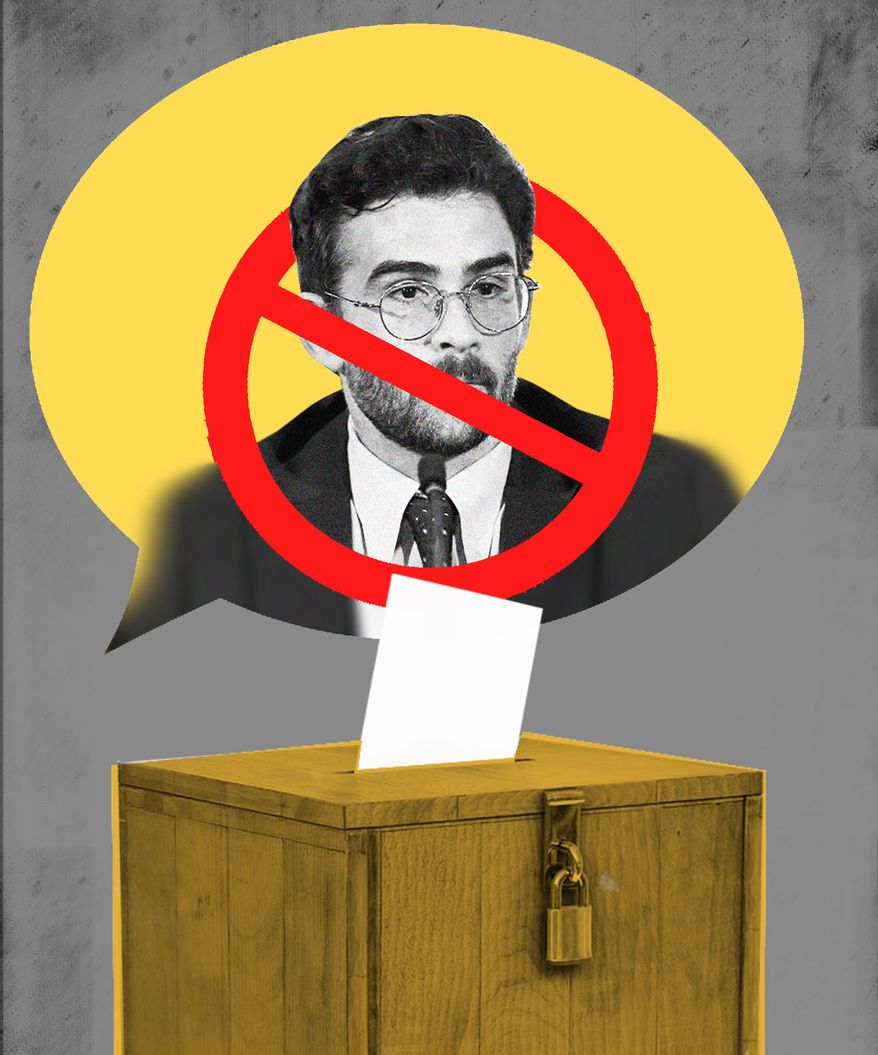 Political candidates and supporting Hasan Piker illustration by Linas Garsys / The Washington Times