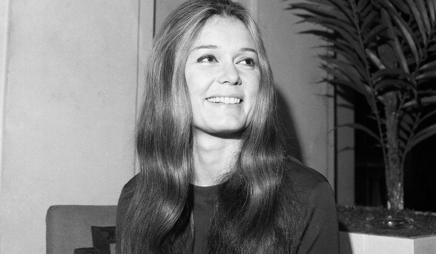 FILE - Feminist Gloria Steinem appears in New York on Feb. 17, 1970. (AP Photo/Anthony Camerano, File)
