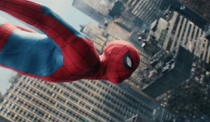 This image released by Sony Pictures shows a scene from "Spider-Man: Brand New Day." (Sony Pictures via AP)