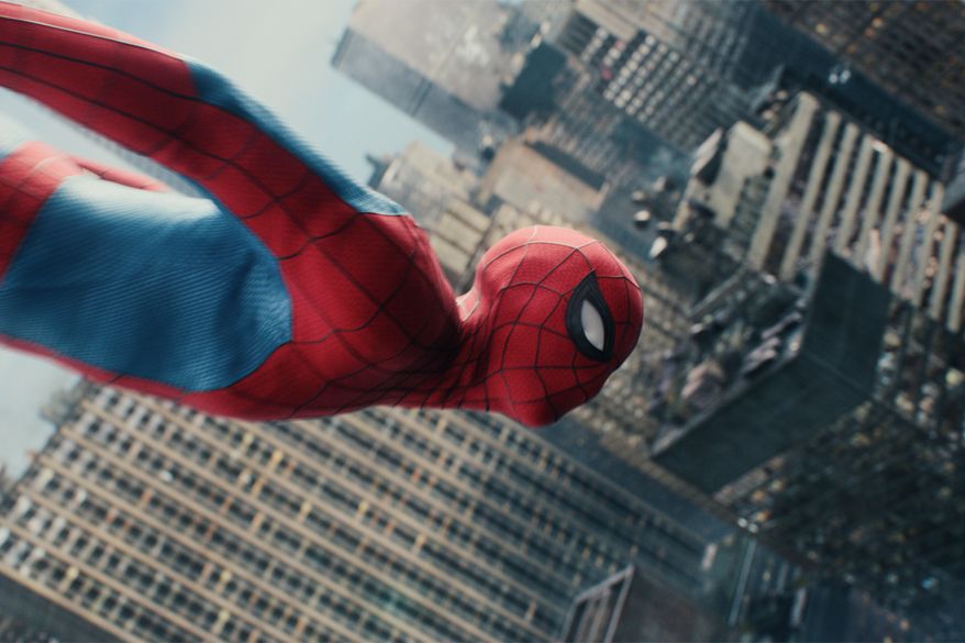 This image released by Sony Pictures shows a scene from "Spider-Man: Brand New Day." (Sony Pictures via AP)
