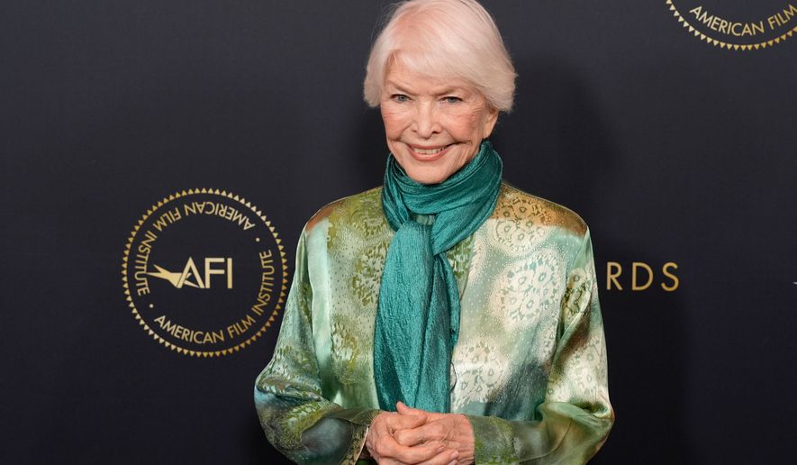 FILE - Ellen Burstyn arrives at the AFI Awards on Friday, Jan. 12, 2024, at the Four Seasons Beverly Hills in Beverly Hills, Calif. (AP Photo/Chris Pizzello, File)