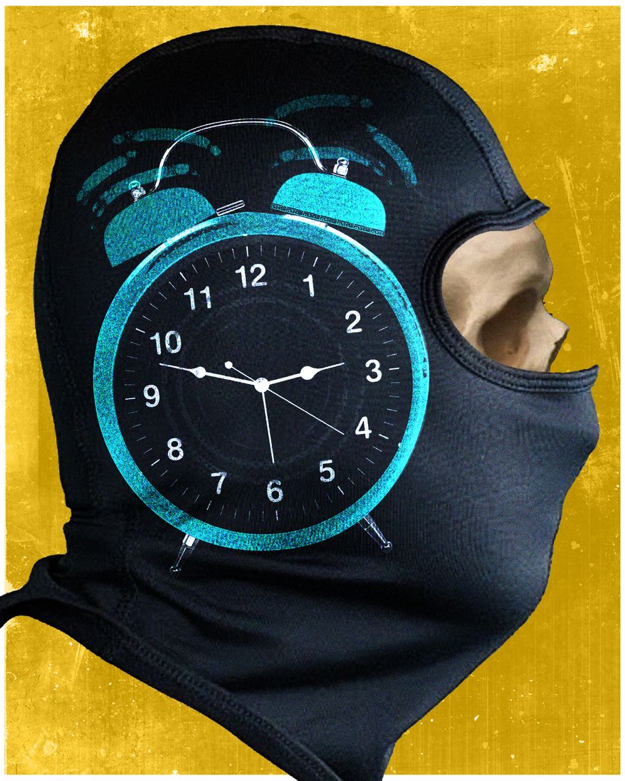 Jihadis and terrorists time to attack illustration by Linas Garsys / The Washington Times