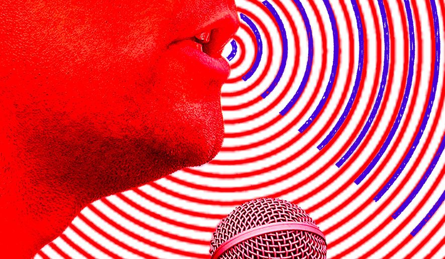 Charlie Kirk illustration by Linas Garsys / The Washington Times