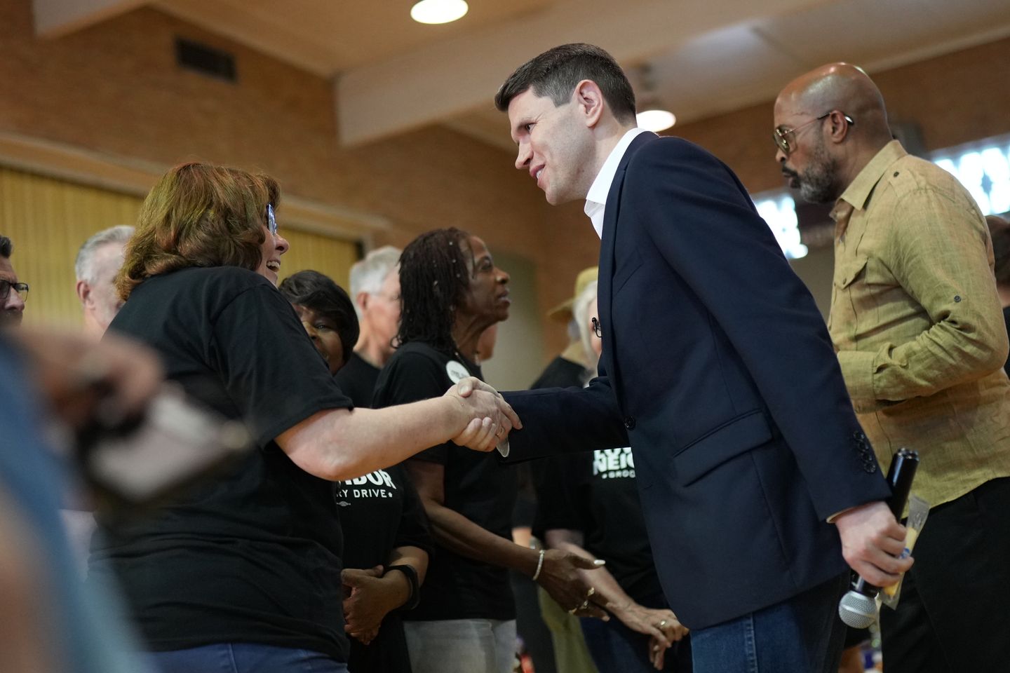 Talarico works to reach Black voters in his bid to win a U.S.