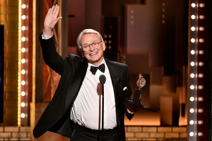 Bob Mackie accepts the award for best costume design of a musical for "The Cher Show" at the 73rd annual Tony Awards in New York on June 9, 2019. (Photo by Charles Sykes/Invision/AP) **FILE**