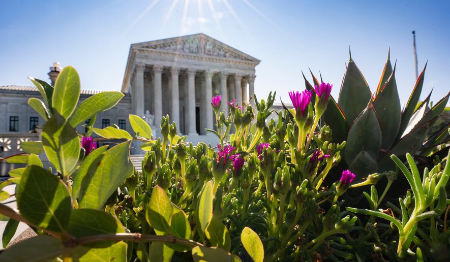 FILE - The Supreme Court is seen on Capitol Hill in Washington, Aug. 25, 2026. (AP Photo/J. Scott Applewhite, file)