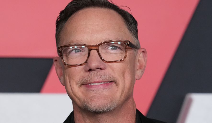 Matthew Lillard poses at the premiere of the film "Scream 7" on Wednesday, Feb. 25, 2026, at Paramount Studios in Los Angeles. (AP Photo/Chris Pizzello)