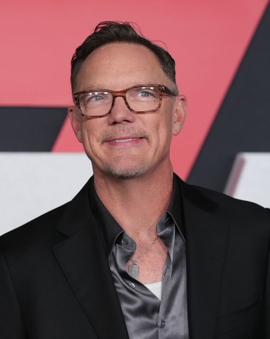 Matthew Lillard poses at the premiere of the film "Scream 7" on Wednesday, Feb. 25, 2026, at Paramount Studios in Los Angeles. (AP Photo/Chris Pizzello)