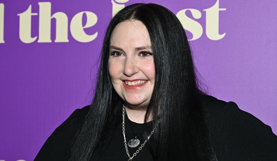 Lena Dunham attends the premiere of "I Wish You All the Best" at IPIC Theater on Monday, Oct. 27, 2025, in New York. (Photo by Evan Agostini/Invision/AP)