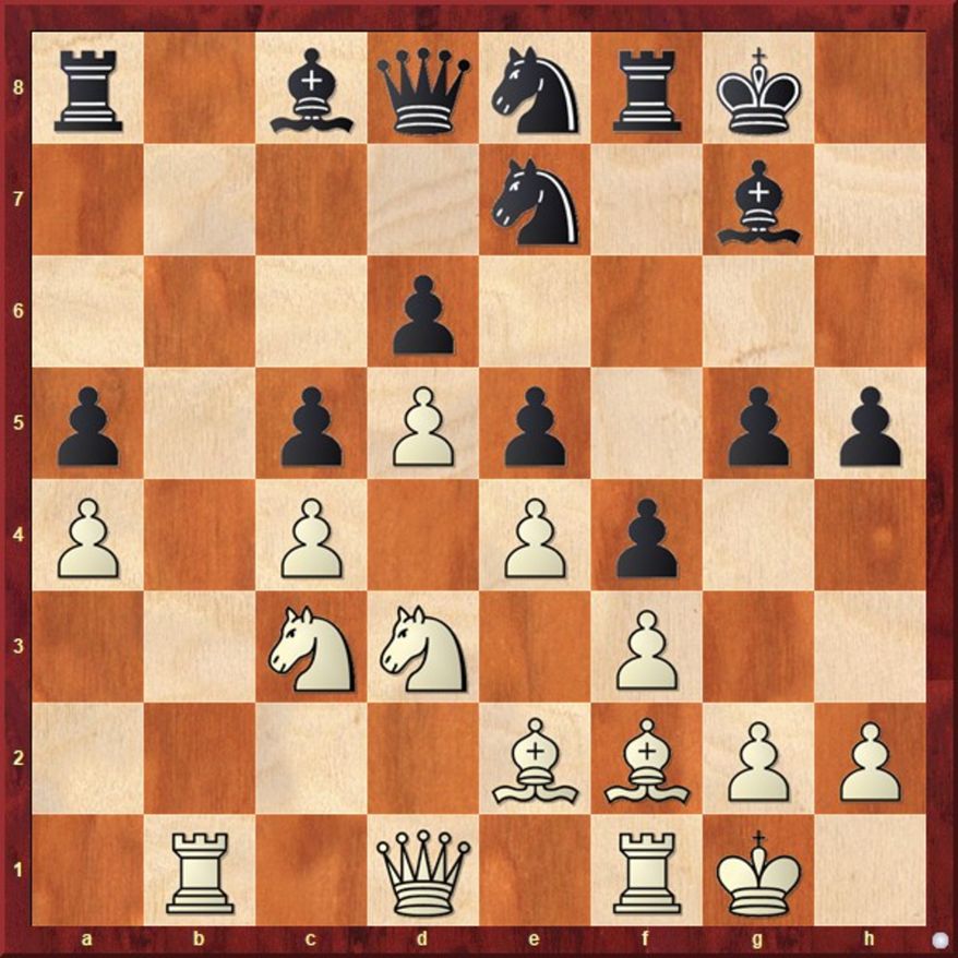 Korchnoi-Nijboer after 17...g5.