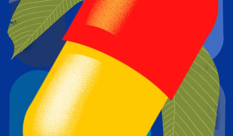 Science-based approach to regulating 7-OH pharmaceticals illustration by Linas Garsys / The Washington Times