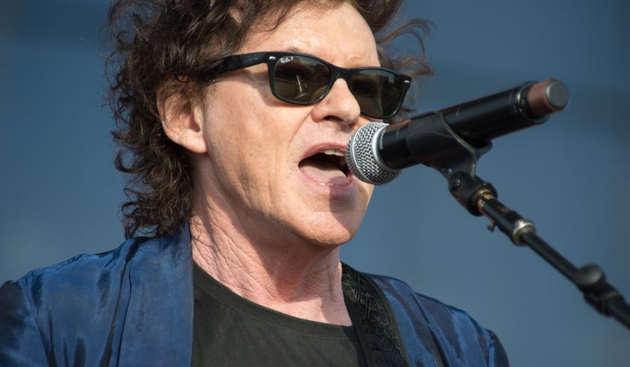 Pete Byrne of Naked Eyes performs in support of the Replay America Tour at Thunder Valley Casino Resort in Lincoln, California on July 19, 2014. File photo credit: Randy Miramontez via Shutterstock.