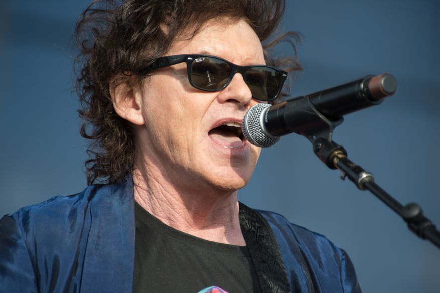 Pete Byrne of Naked Eyes performs in support of the Replay America Tour at Thunder Valley Casino Resort in Lincoln, California on July 19, 2014. File photo credit: Randy Miramontez via Shutterstock.