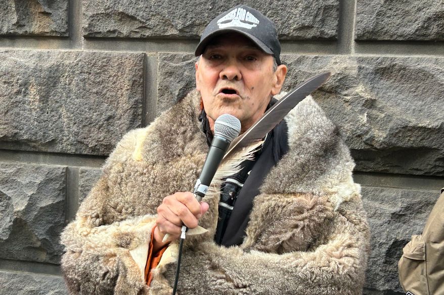 FILE - Robbie Thorpe speaks outside the Victoria state Supreme Court of Appeal in Melbourne, Australia, on June 3, 2026. (AP Photo/Rod McGuirk, File)