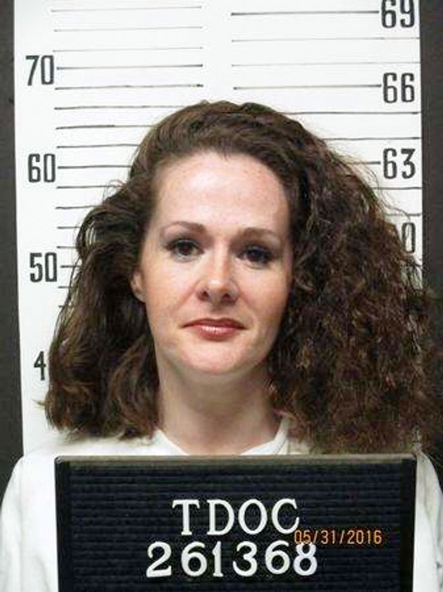 This undated photo provided by the Tennessee Department of Correction shows Christa Pike. (Tennessee Department of Correction via AP, File)