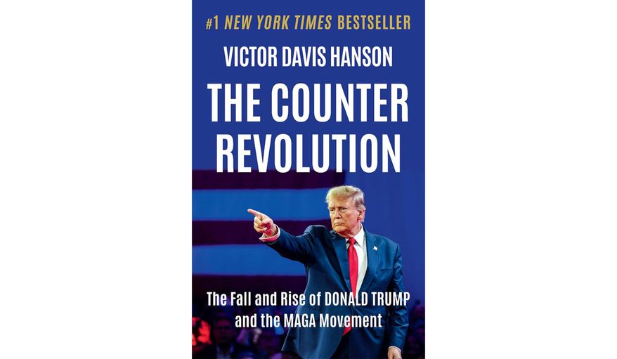 "The Counterrevolution: The Fall and Rise of Donald Trump and the MAGA Movement" (book cover)