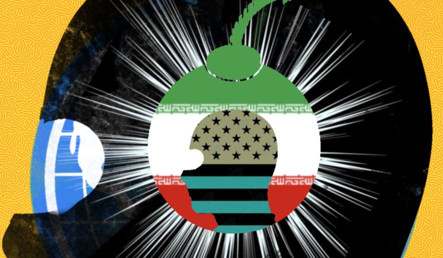 Gig workers and terrorist threats from Russia and Iran around the world illustration by Linas Garsys / The Washington Times
