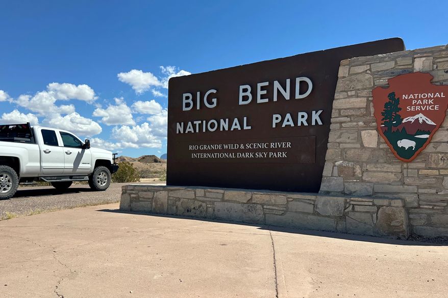 Big Bend National Park, Texas, is seen, Sept. 19, 2026. (AP Photo/Rebecca Santana)