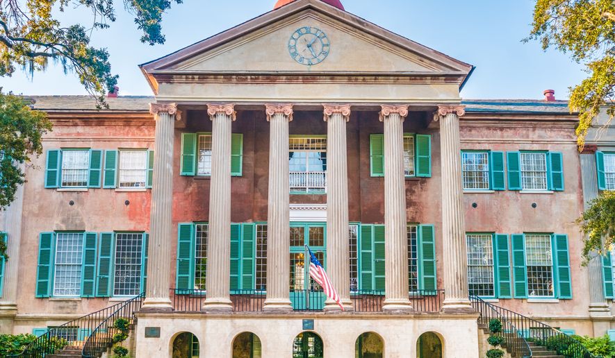 Main Campus of Charleston College, Charleston, South Carolina, USA. File photo credit: LouieLea via Shutterstock.