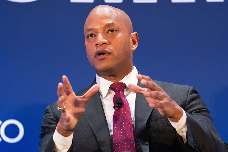 Maryland Gov. Wes Moore speaks at an event at the National Governors Association Winter Meeting, Feb. 19, 2026, in Washington. (AP Photo/Allison Robbert, File)