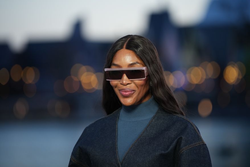 Naomi Campbell attends the inauguration of Disney Adventure World and World Of Frozen at Disneyland Paris in Marne-la-Vallee, east of Paris, on March 28, 2026. (AP Photo/Christophe Ena, File)