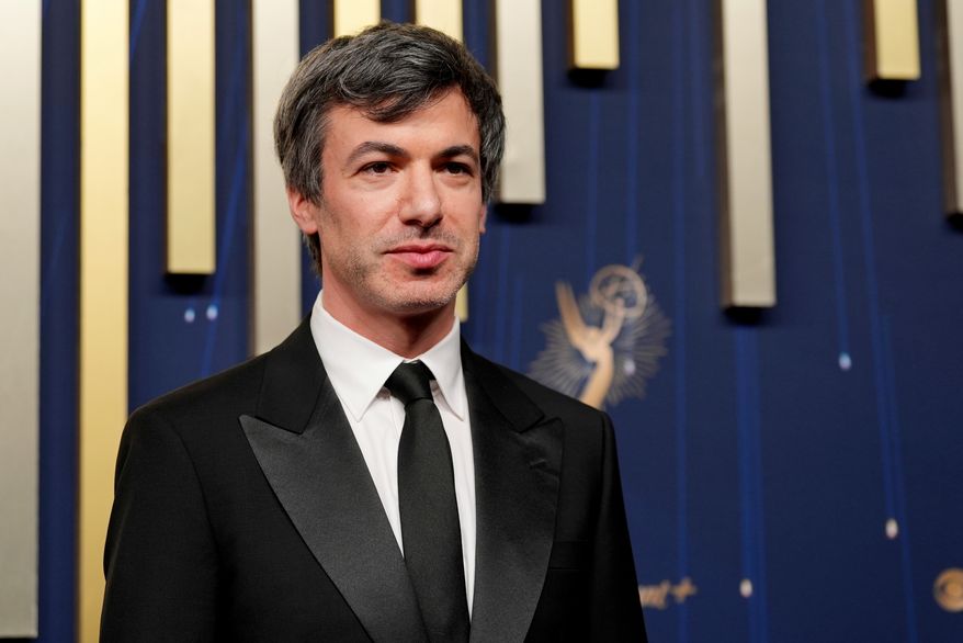 Nathan Fielder arrives at the 77th Primetime Emmy Awards on Sunday, Sept. 14, 2025, at the Peacock Theater in Los Angeles. (AP Photo/Jae C. Hong,File)