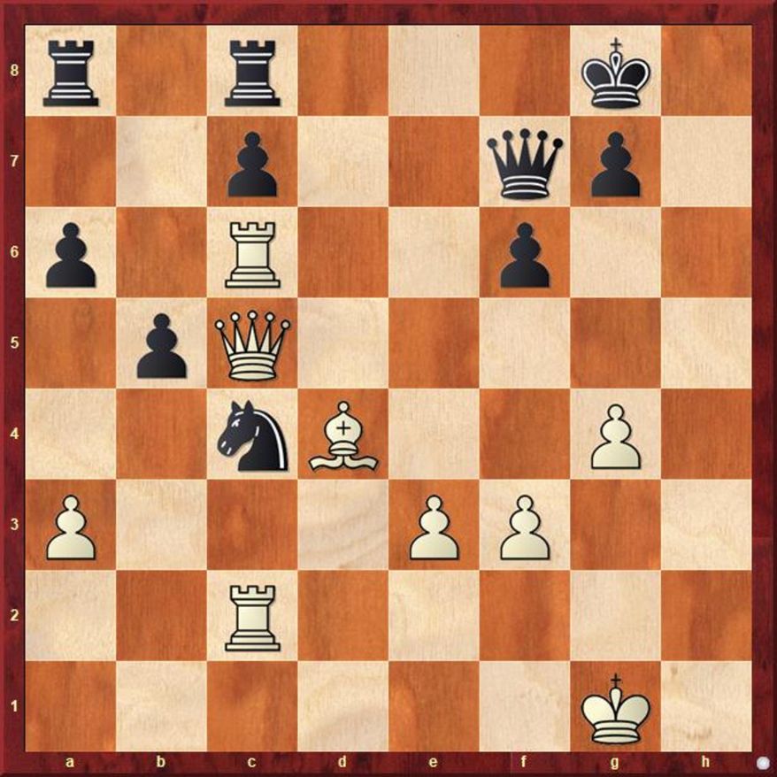 Henry-Scheef after 34...Qf7.