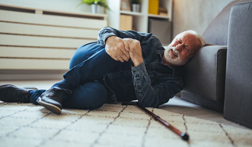 Falls are the leading cause of injury death for seniors, research shows. (Photo by Dragana Gordic on Shutterstock)