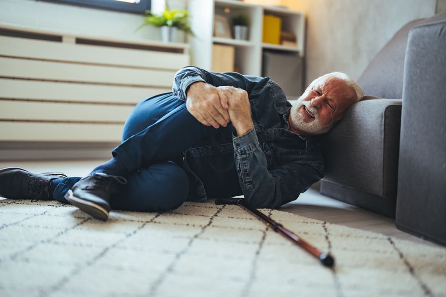 Falls are the leading cause of injury death for seniors, research shows. (Photo by Dragana Gordic on Shutterstock)